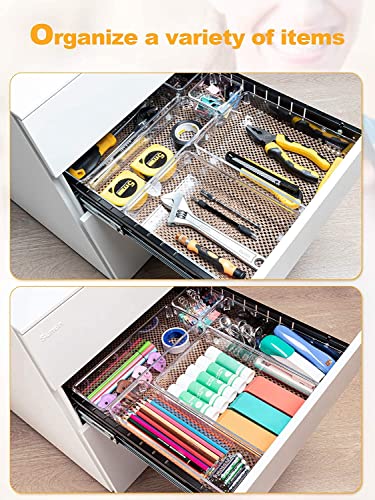 JD FRESH Drawer Storage Organizer Tray Set