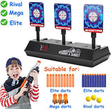JD Fresh Electronic Shooting Target for Nerf Guns - Auto Reset Digital Scoring Shooting Practice 4 Targets, Ideal Gifts Toys for 5-12 Years Old Kids, Teens, Boys & Girls (Only Target)
