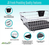 JD FRESH Dish Drainer for Kitchen Utensil