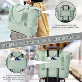 JD FRESH 1 Layer Nylon Duffle Bags/Convertible Travel Luggage/Waterproof Traveling Bag for Clothes/Foldable - Extendable Duffle Luggages for Men and Women(Grey)