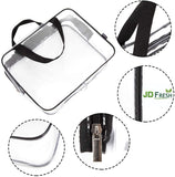 JD Fresh 1 Peice, 27 L Multipurpose Transparent Bag for Storage Clothes, Storage containers for Clothes, Cloth organisers storage Box for Wardrobe, packing bags for clothes - 1 Piece