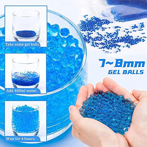 JD Fresh Electric with Foam Gel Ball Blaster KM-47 for Outdoor Activities- Air Gun Toy for Kids Boys 5 - 10 Years-Fighting Shooting Team Game
