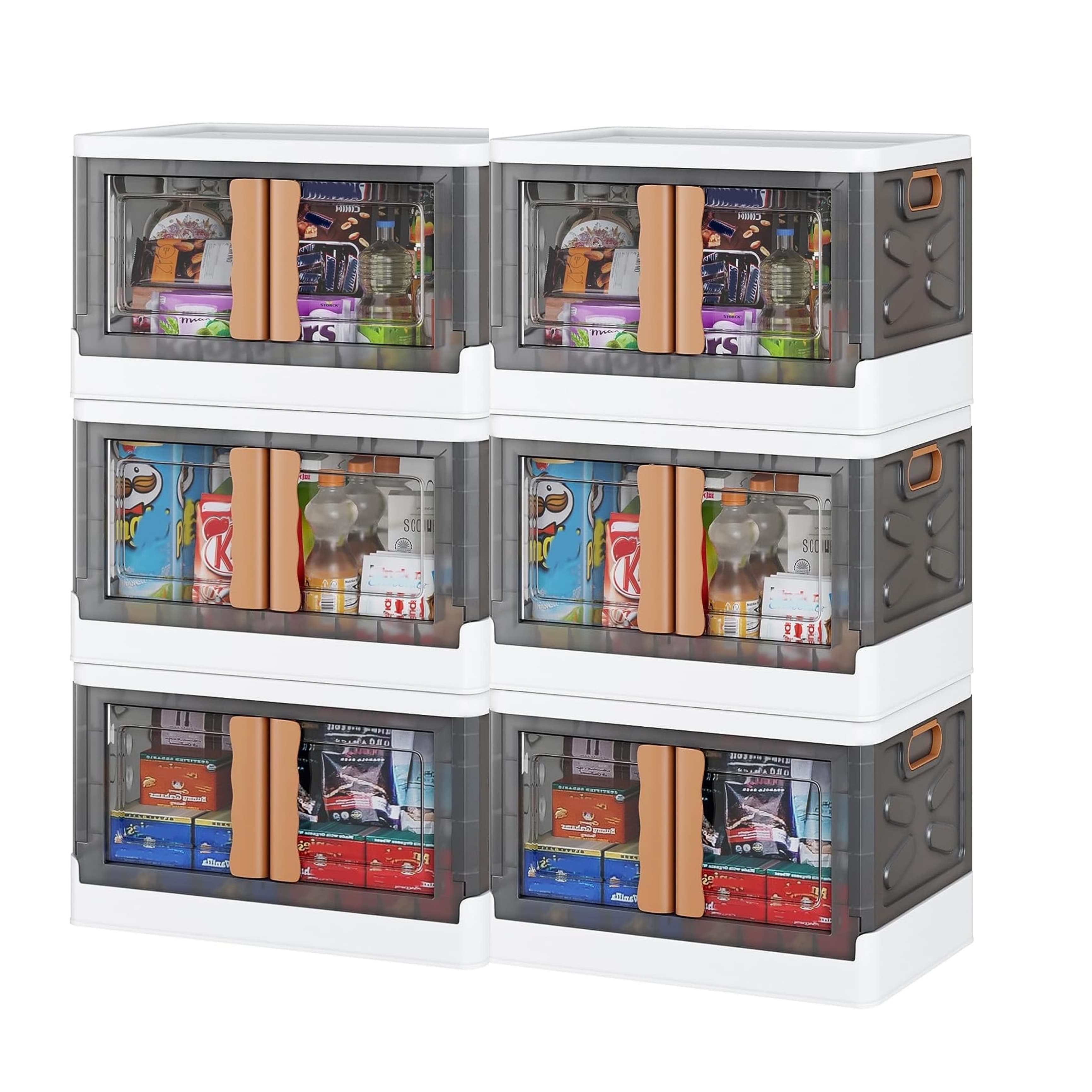 JD Fresh Plastic Cupboard for Storage, Durable Storage Cabinet, Foldable Cupboards for Storage, Multifunctional Storage Organizer for Home, Office, Kitchen, and Laundry Room Organization