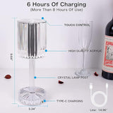 JD FRESH Crystal Light, Touch Lamp