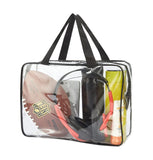 JD Fresh 1 Peice, 27 L Multipurpose Transparent Bag for Storage Clothes, Storage containers for Clothes, Cloth organisers storage Box for Wardrobe, packing bags for clothes - 1 Piece