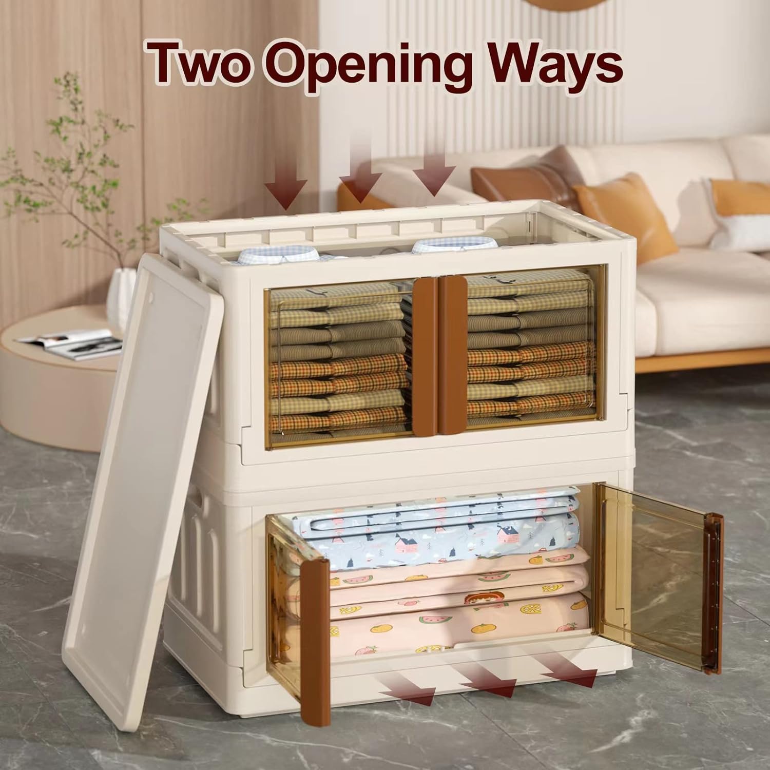JD Fresh Plastic Cupboard for Storage, Durable Storage Cabinet, Foldable Cupboards for Storage, Multifunctional Storage Organizer for Home, Office, Kitchen, and Laundry Room Organization