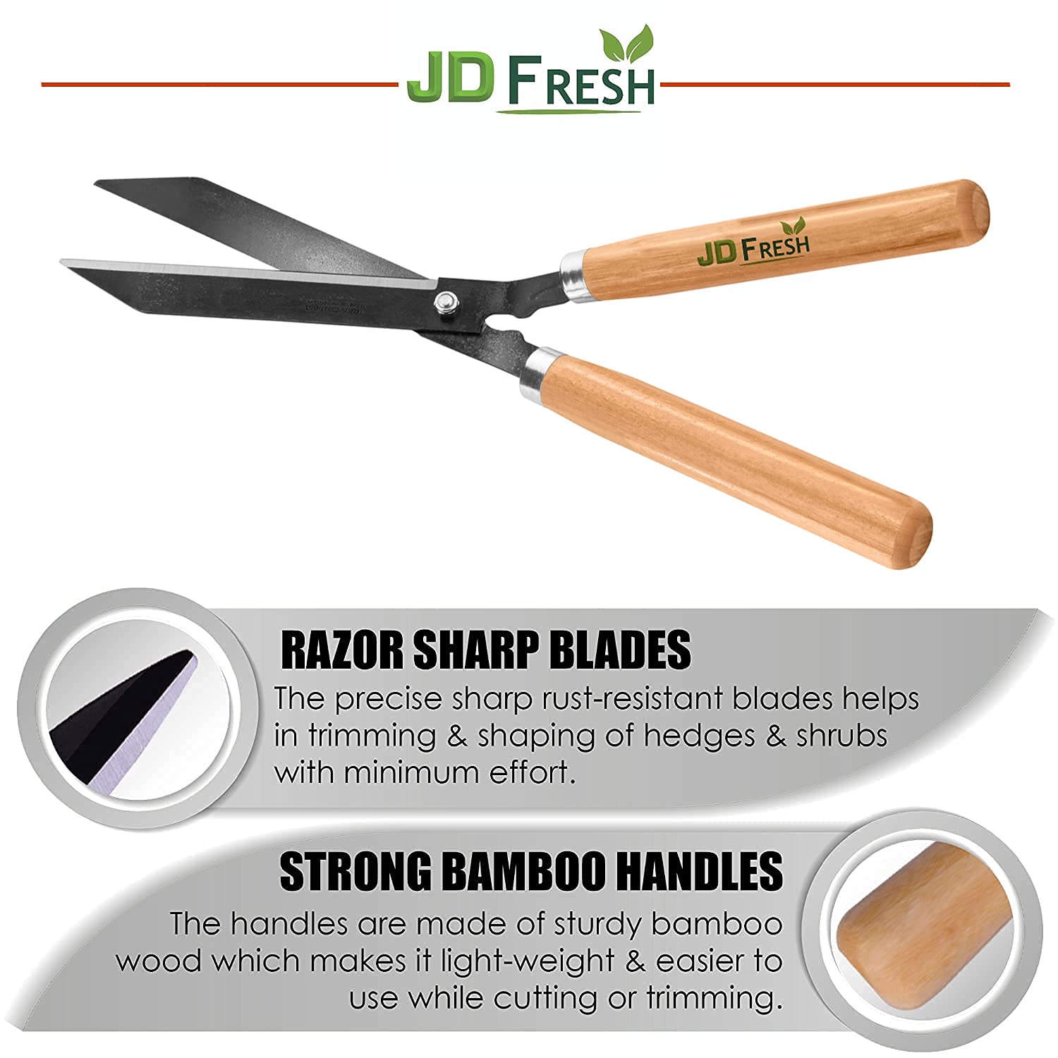 JD FRESH 12 Inch Plant Cutter Tools For Home Gardening | Garden Scissors And Cutter For Gardening | Plant Cutting Scissors For Gardening Use | Pruning Cutter For Plants