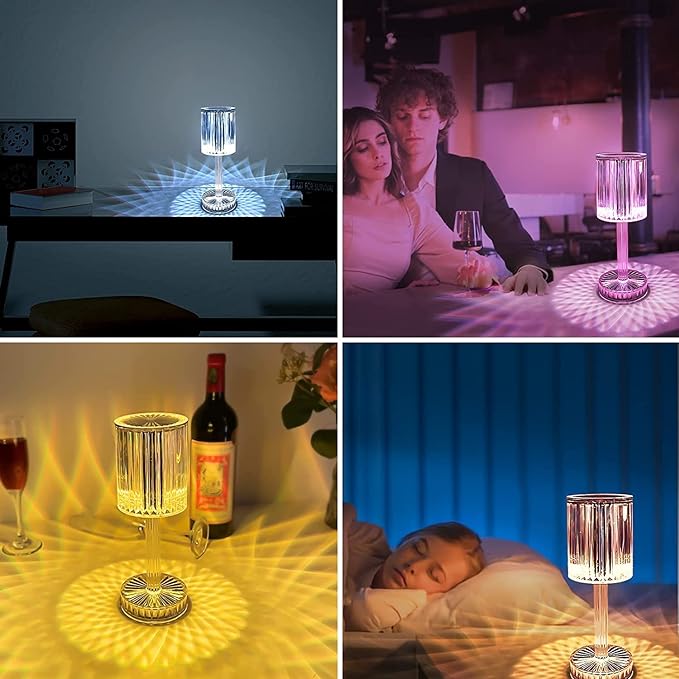 JD FRESH Crystal Light, Touch Lamp