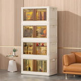 Single-Layer Multi-Bin Cube Storage Cabinet
