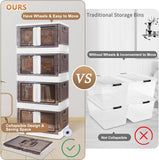 Tier Double Door Plastic Wardrobe for Storage/Kitchen Cabinet/Versatile and Sturdy Almirah for Clothes/Storage Organizer/Closet for Bedroom/Living Room/Laundry Room/Study (White)